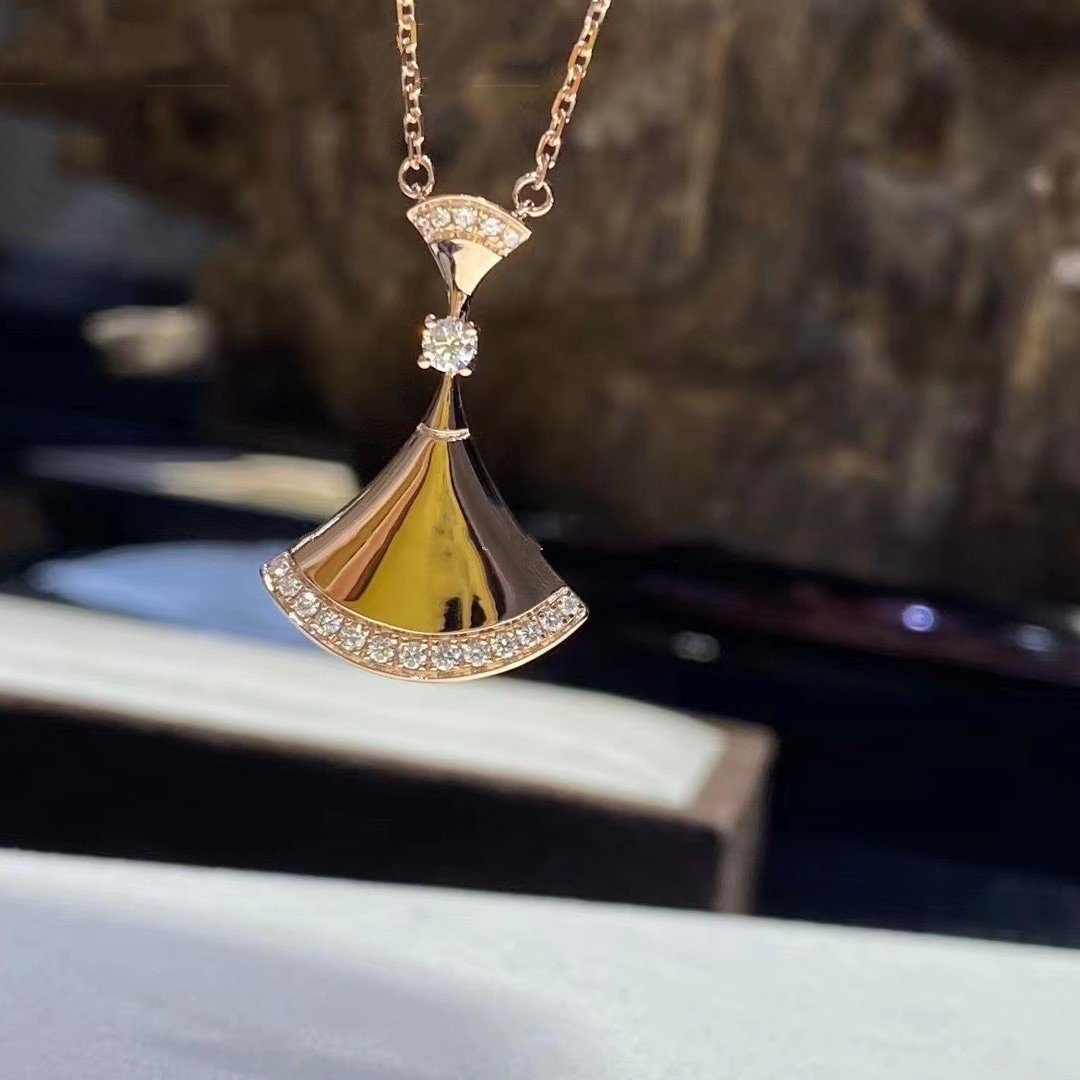[Mystic Crown]DREAM NECKLACE PINK GOLD DIAMOND