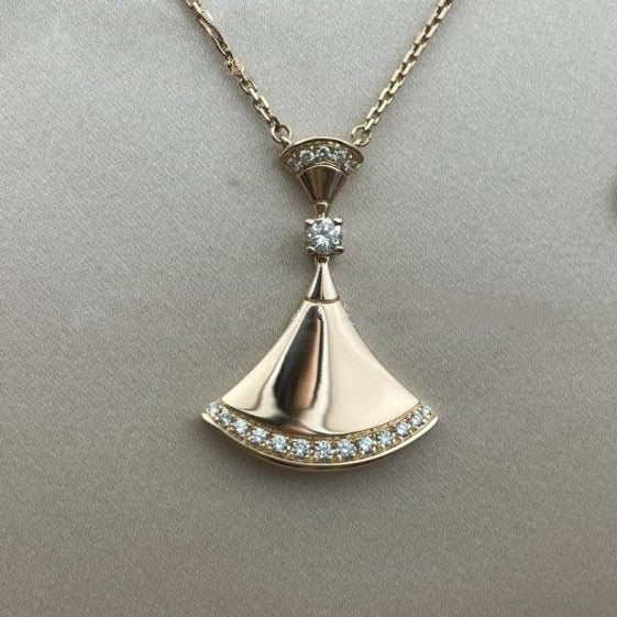[Mystic Crown]DREAM NECKLACE PINK GOLD DIAMOND