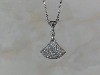 [Mystic Crown]DREAM NECKLACE SILVER FULL DIAMOND