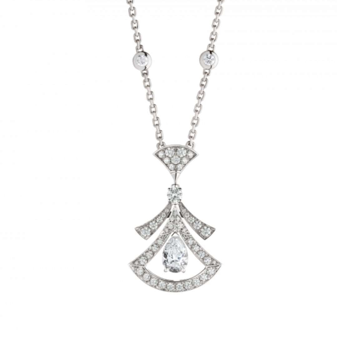 [Mystic Crown]DREAM NECKLACE WHITE DIAMOND SILVER