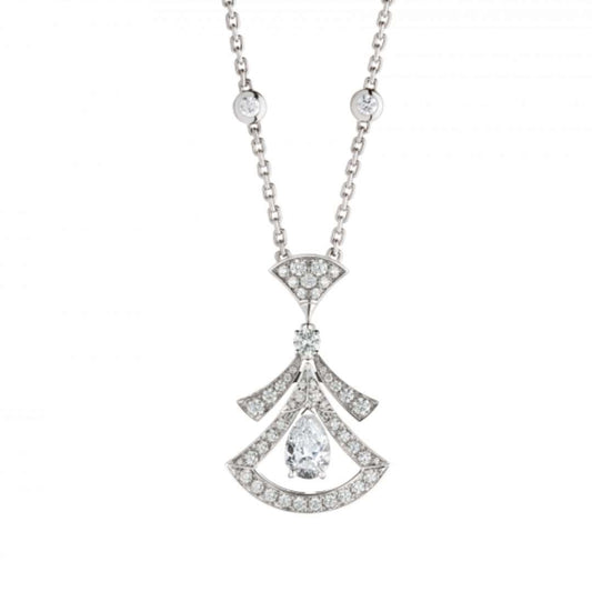 [Mystic Crown]DREAM NECKLACE WHITE DIAMOND SILVER