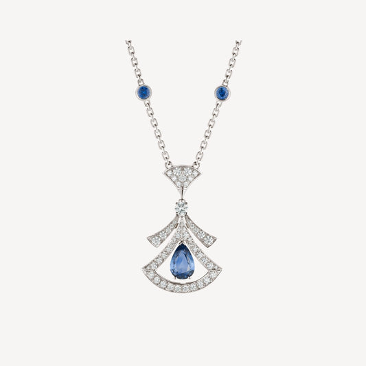 [Mystic Crown]DREAM NECKLACE AGATE DIAMOND SILVER