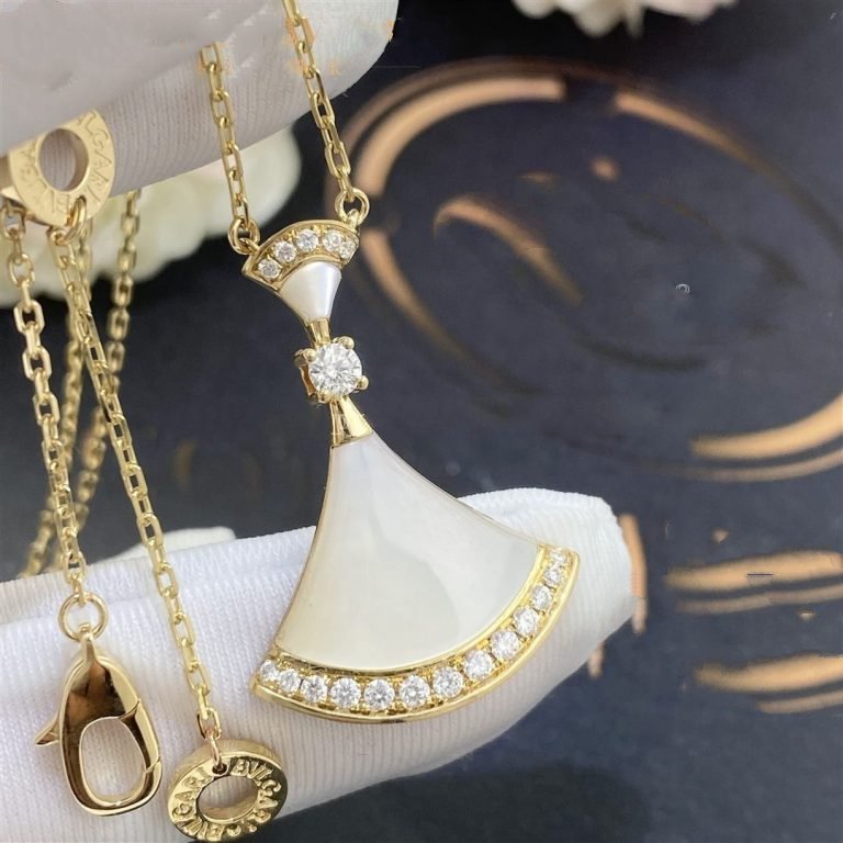 [Mystic Crown]DREAM NECKLACE MOP GOLD DIAMOND