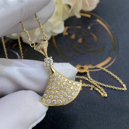 [Mystic Crown]DREAM NECKLACE GOLD FULL DIAMOND