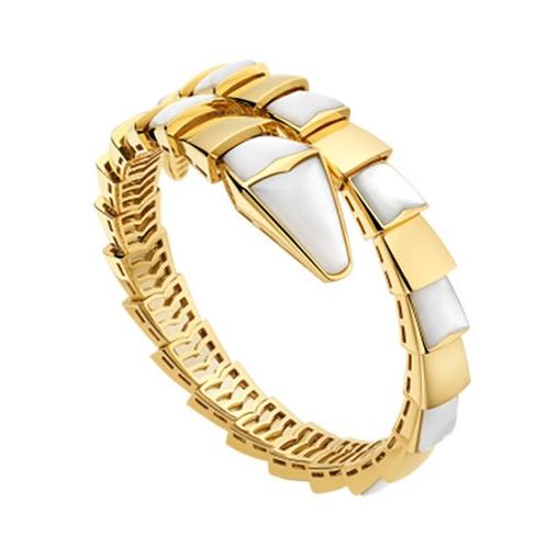 [Mystic Crown]SERPENTI BRACELET MOP GOLD
