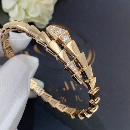 [Mystic Crown]SERPENTI BRACELET DIAMONDS PINK GOLD
