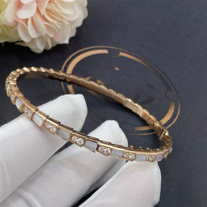 [Mystic Crown]SERPENTI BRACELET PINK GOLD MOP DIAMOND