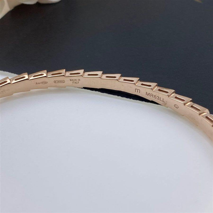 [Mystic Crown]SERPENTI BRACELET PINK GOLD MOP DIAMOND