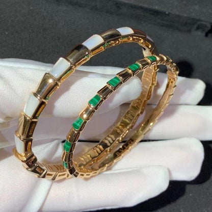 [Mystic Crown]SERPENTI BRACELET PINK GOLD MOP