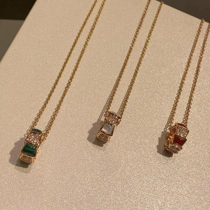 [Mystic Crown]SERPENTI PEDANT DIAMOND NECKLACE