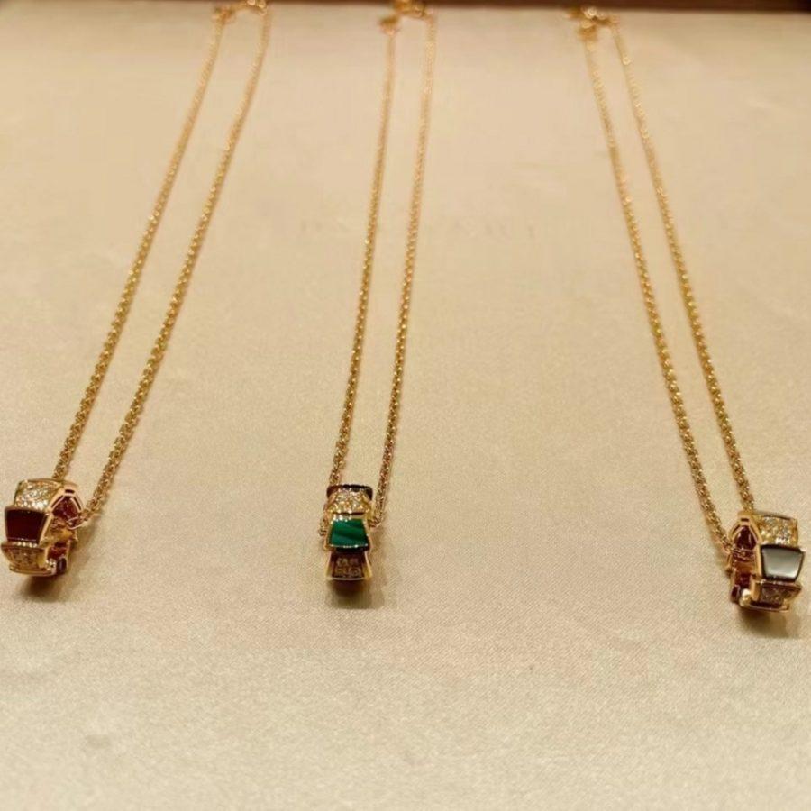 [Mystic Crown]SERPENTI PEDANT DIAMOND NECKLACE