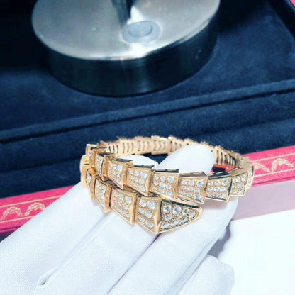 [Mystic Crown]SERPENTI BRACELET 8MM PINK GOLD DIAMOND