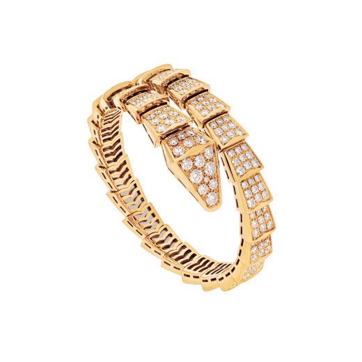 [Mystic Crown]SERPENTI BRACELET 8MM GOLD DIAMOND