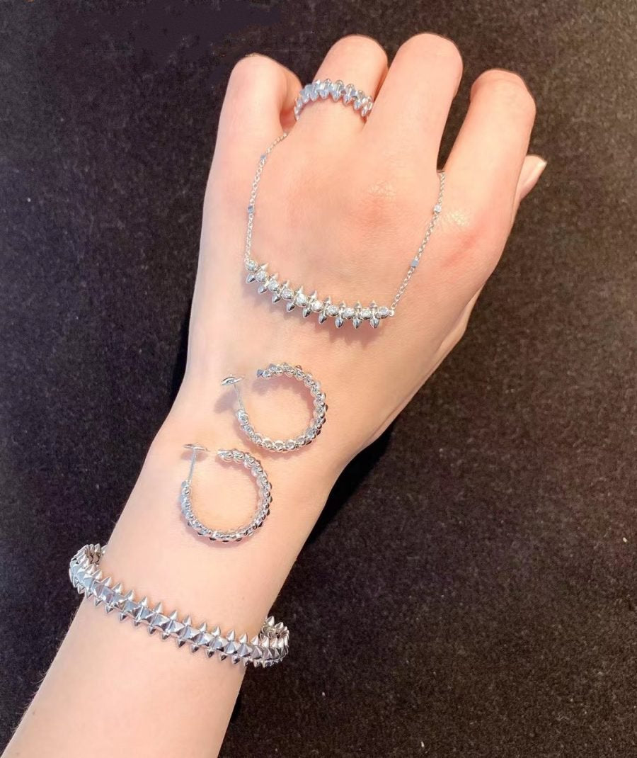 [Mystic Crown]CLASH SILVER BRACELET