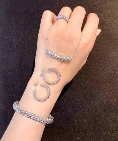 [Mystic Crown]CLASH SILVER BRACELET