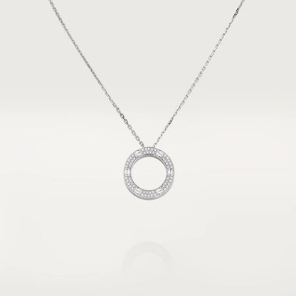[Mystic Crown]LOVE NECKLACE ADJUSTABLE SILVER
