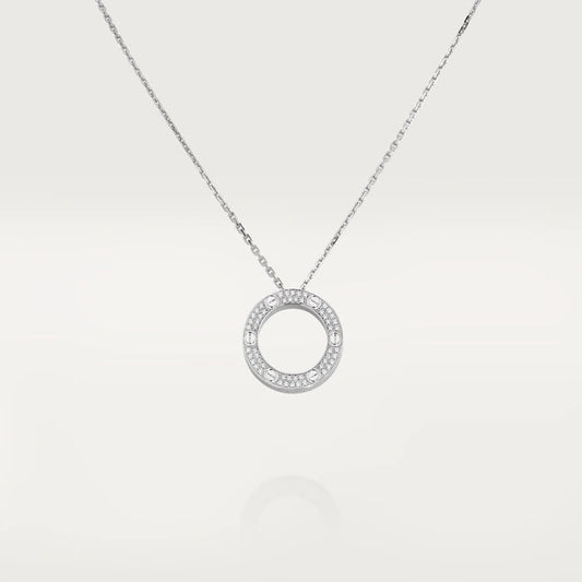 [Mystic Crown]LOVE NECKLACE ADJUSTABLE SILVER