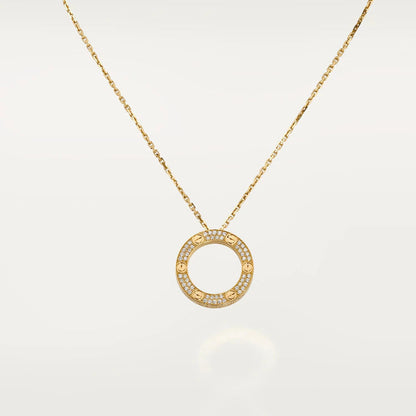 [Mystic Crown]LOVE NECKLACE ADJUSTABLE ROSE GOLD