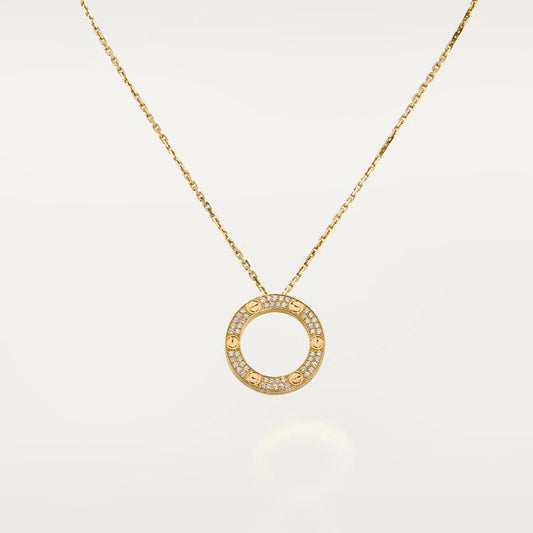 [Mystic Crown]LOVE NECKLACE ADJUSTABLE ROSE GOLD