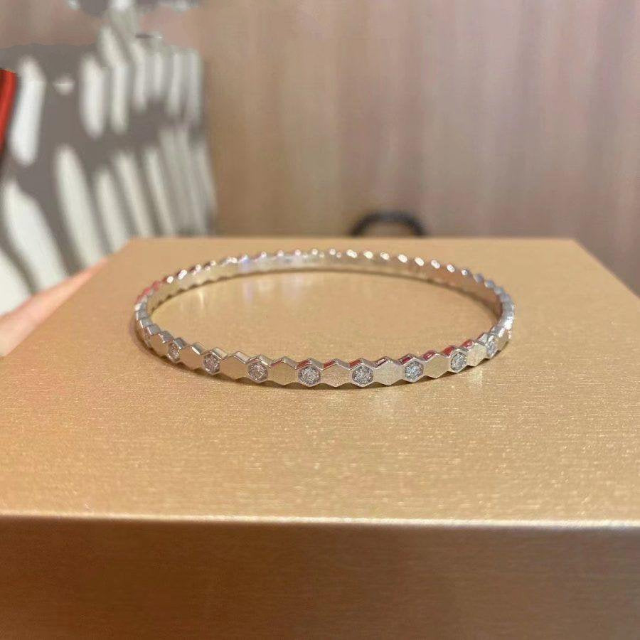 [Mystic Crown]BEE LOVE SILVER DIAMOND BRACELET