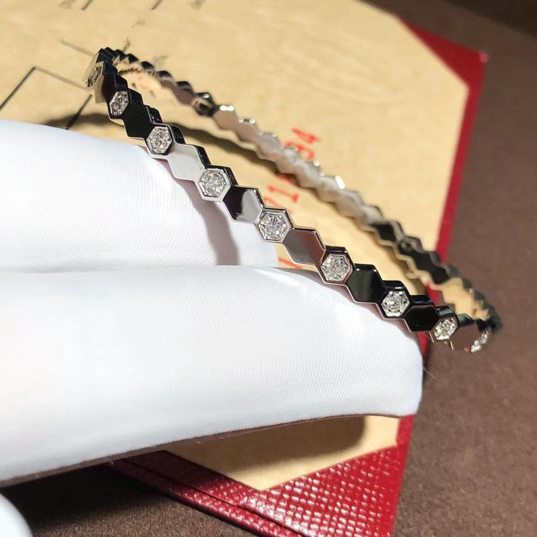 [Mystic Crown]BEE LOVE SILVER DIAMOND BRACELET