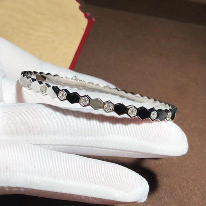 [Mystic Crown]BEE LOVE SILVER DIAMOND BRACELET
