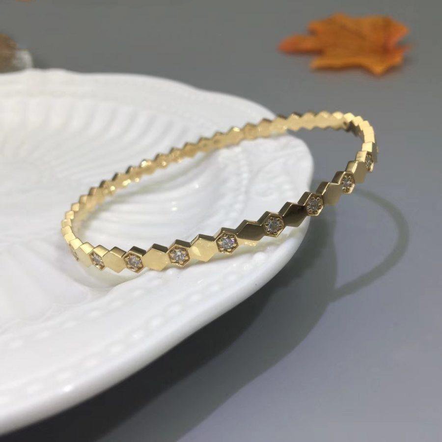 [Mystic Crown]BEE LOVE GOLD DIAMOND BRACELET