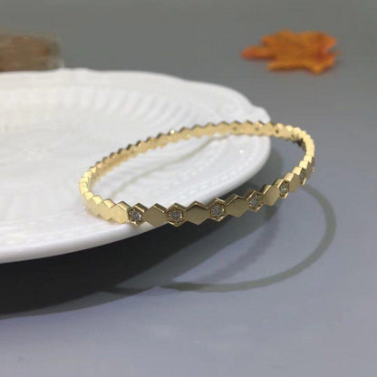 [Mystic Crown]BEE LOVE GOLD DIAMOND BRACELET