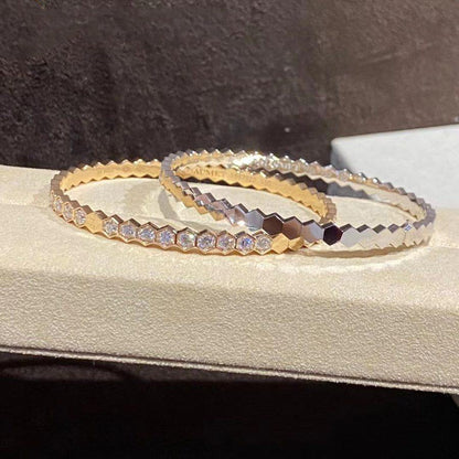 [Mystic Crown]BEE LOVE GOLD BRACELET FULL DIAMOND