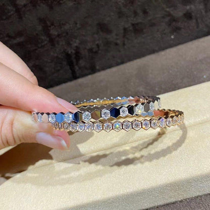 [Mystic Crown]BEE LOVE GOLD BRACELET FULL DIAMOND