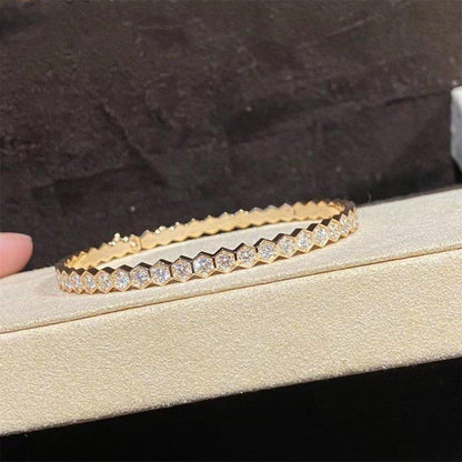 [Mystic Crown]BEE LOVE GOLD BRACELET FULL DIAMOND