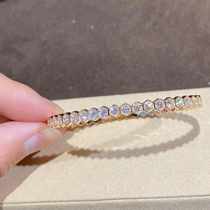 [Mystic Crown]BEE LOVE GOLD BRACELET FULL DIAMOND