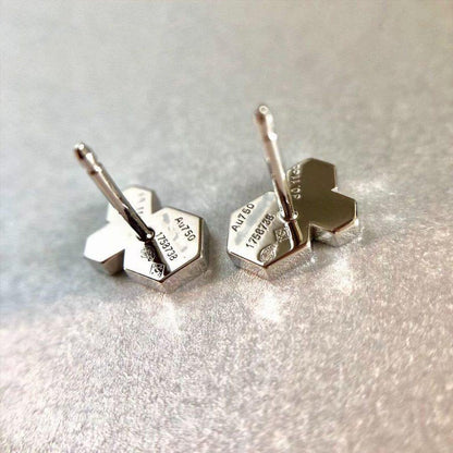 [Mystic Crown]BEE LOVE SILVER DIAMOND EARRINGS