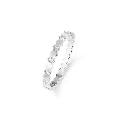 [Mystic Crown]BEE LOVE RING SILVER DIAMOND