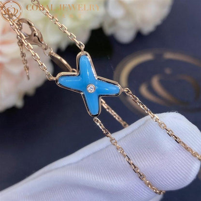 [Mystic Crown]JEUX BRACELET TURQUOISE PINK GOLD 1 DIAMOND