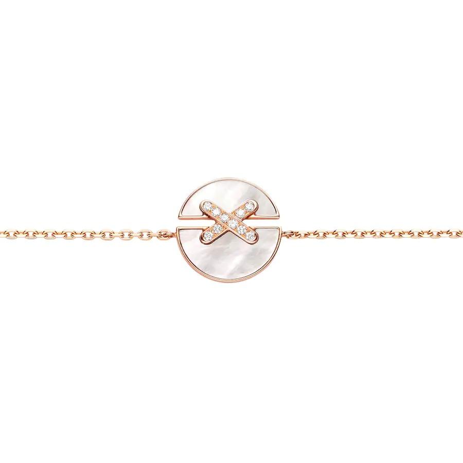 [Mystic Crown]JEUX DE BRACELET MOP PINK GOLD DIAMONDS