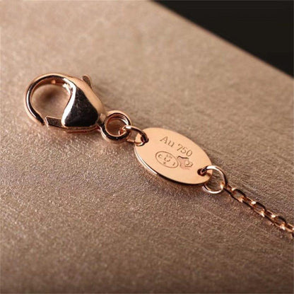 [Mystic Crown]Hollow Design Four-Leaf Clover Flower Shape Ring