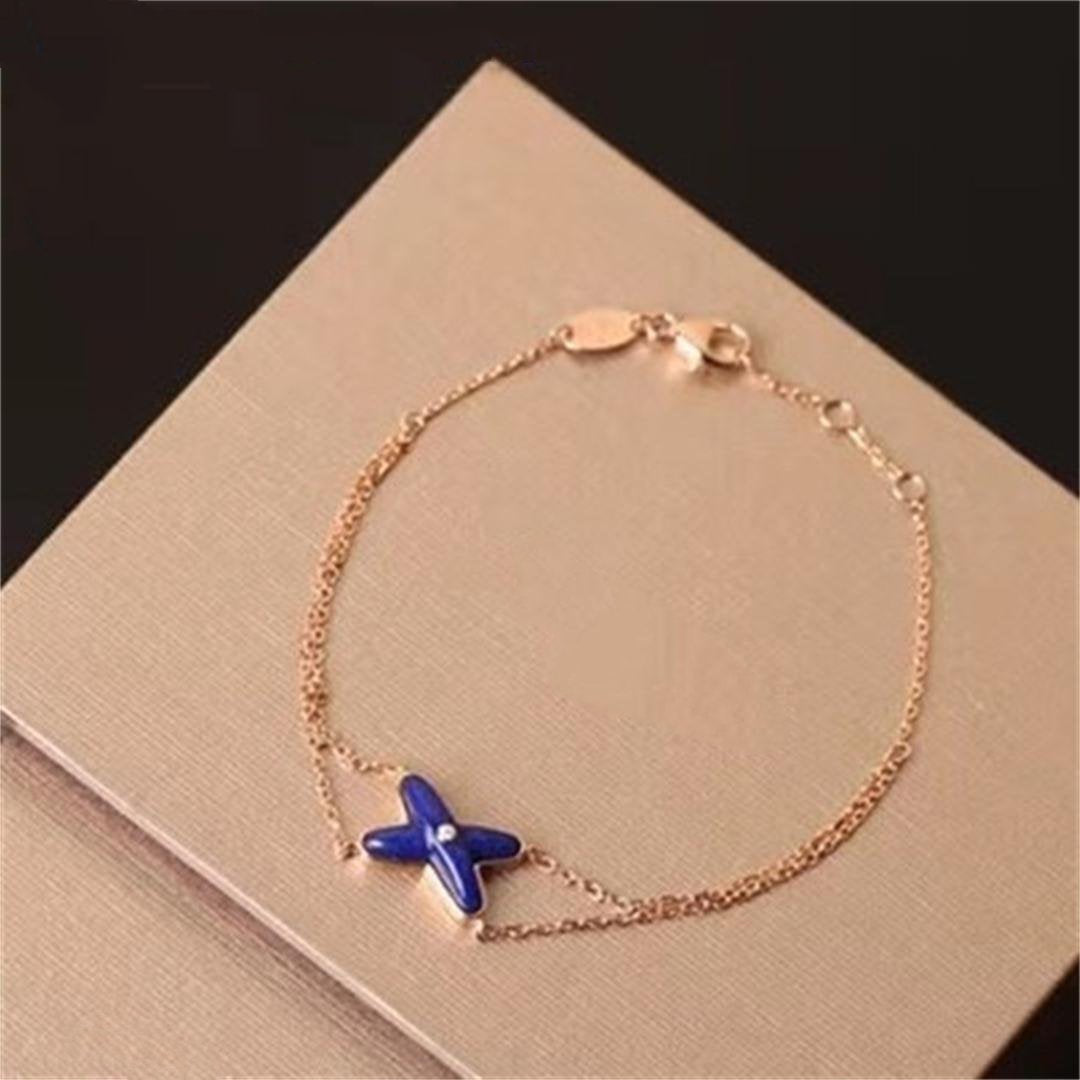 [Mystic Crown]Hollow Design Four-Leaf Clover Flower Shape Ring