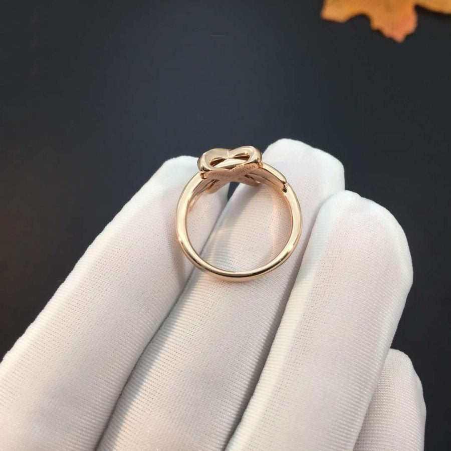 [Mystic Crown]JEUX DE PINK GOLD DIAMOND RING