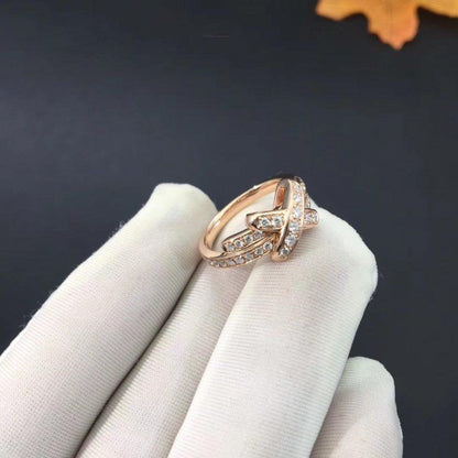 [Mystic Crown]JEUX DE RING PINK GOLD DIAMOND