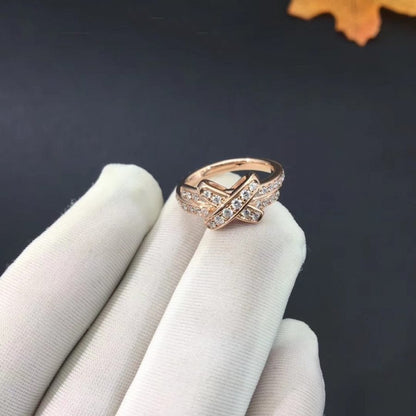 [Mystic Crown]JEUX DE RING PINK GOLD DIAMOND
