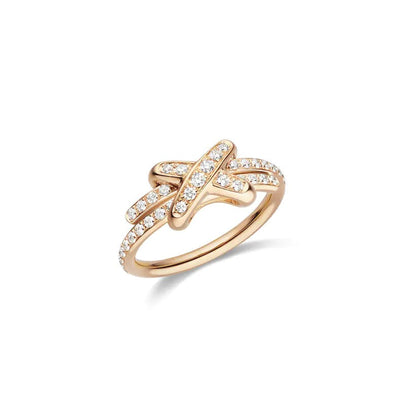 [Mystic Crown]JEUX DE RING PINK GOLD DIAMOND