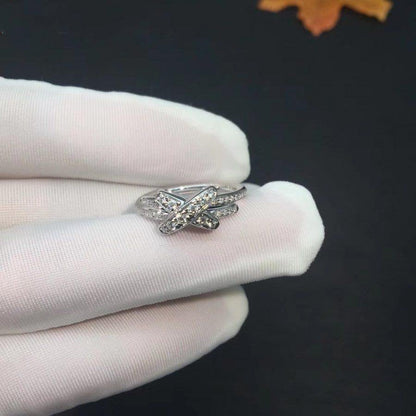 [Mystic Crown]JEUX DE SILVER DIAMOND RING
