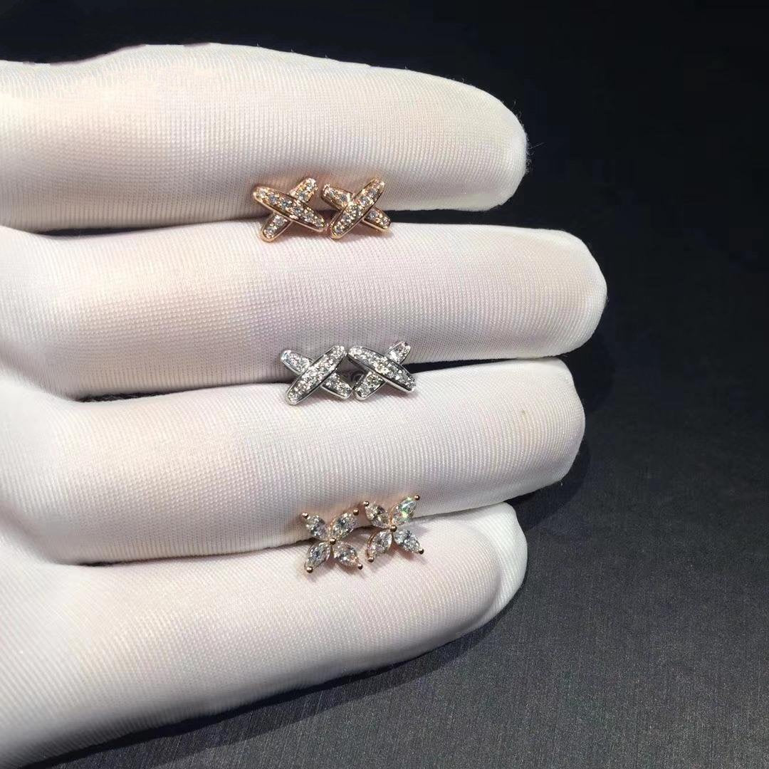 [Mystic Crown]JEUX DE DIAMOND EARRINGS