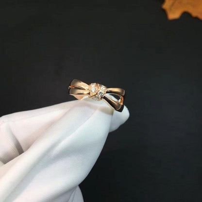 [Mystic Crown]LIENS RING PINK GOLD DIAMOND