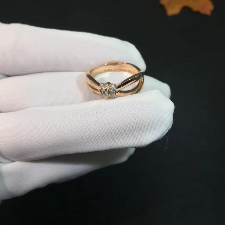 [Mystic Crown]LIENS RING PINK GOLD DIAMOND