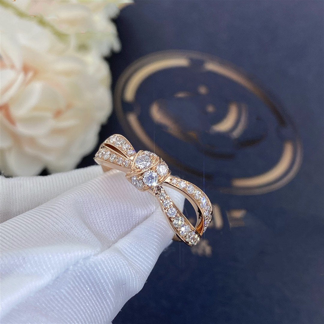 [Mystic Crown]LIENS PINK GOLD DIAMOND RING
