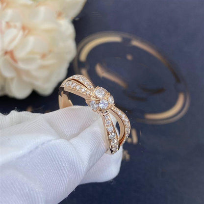 [Mystic Crown]LIENS PINK GOLD DIAMOND RING