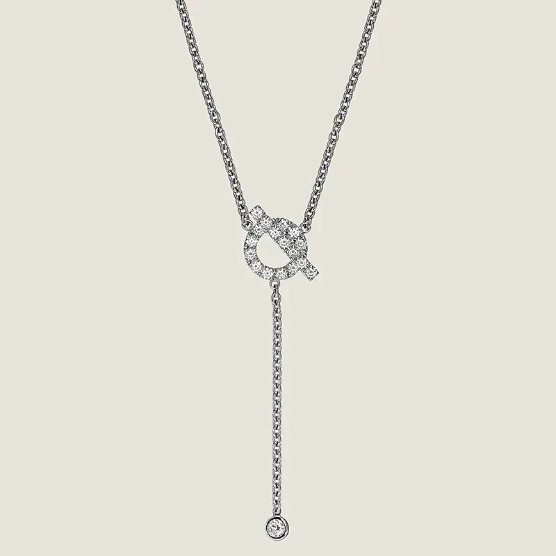 [Mystic Crown]FINESSE SILVER DIAMOND NECKLACE