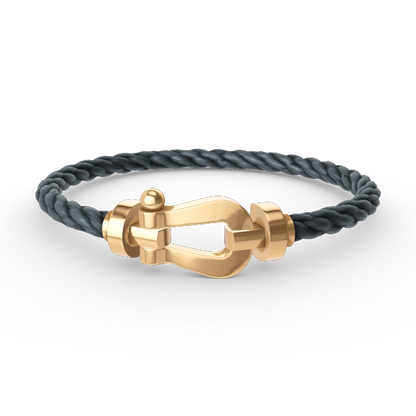 [Mystic Crown]FORCE LARGE HORSESHOE NO DIAMOND BRACELET GOLD
